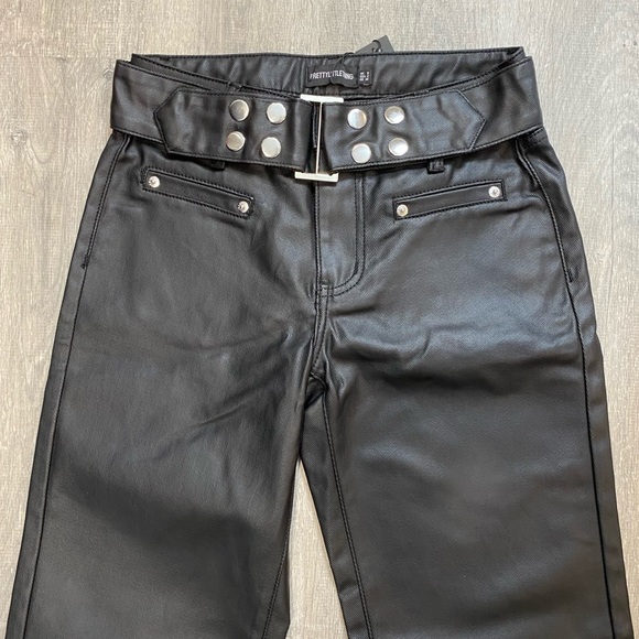 Prettylittlething Leather pants - Picture 1 of 3